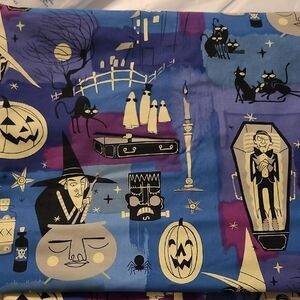Spooky Halloween Themed Fabric